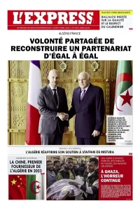 L'express quotidien du 07/04/2025