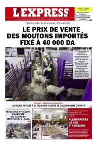 L'express quotidien du 21/04/2025