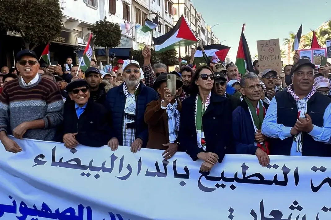 Des syndicats marocains appellent au boycott de navires liés à l’armée sioniste