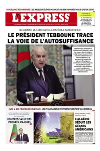 L'express quotidien du 29/07/2025