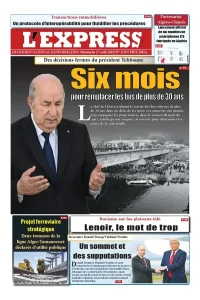 L'express quotidien du 17/08/2025