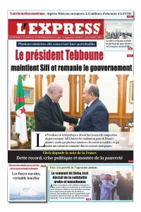 L'express quotidien du 15/09/2025