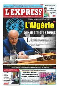 L'express quotidien du 21/09//2025
