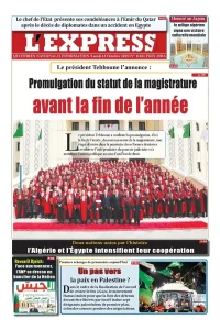 L'express quotidien du 13/10/2025