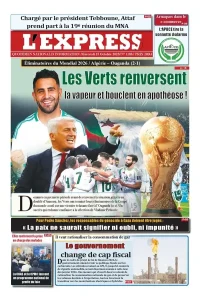 L'express quotidien du 15/10/2025