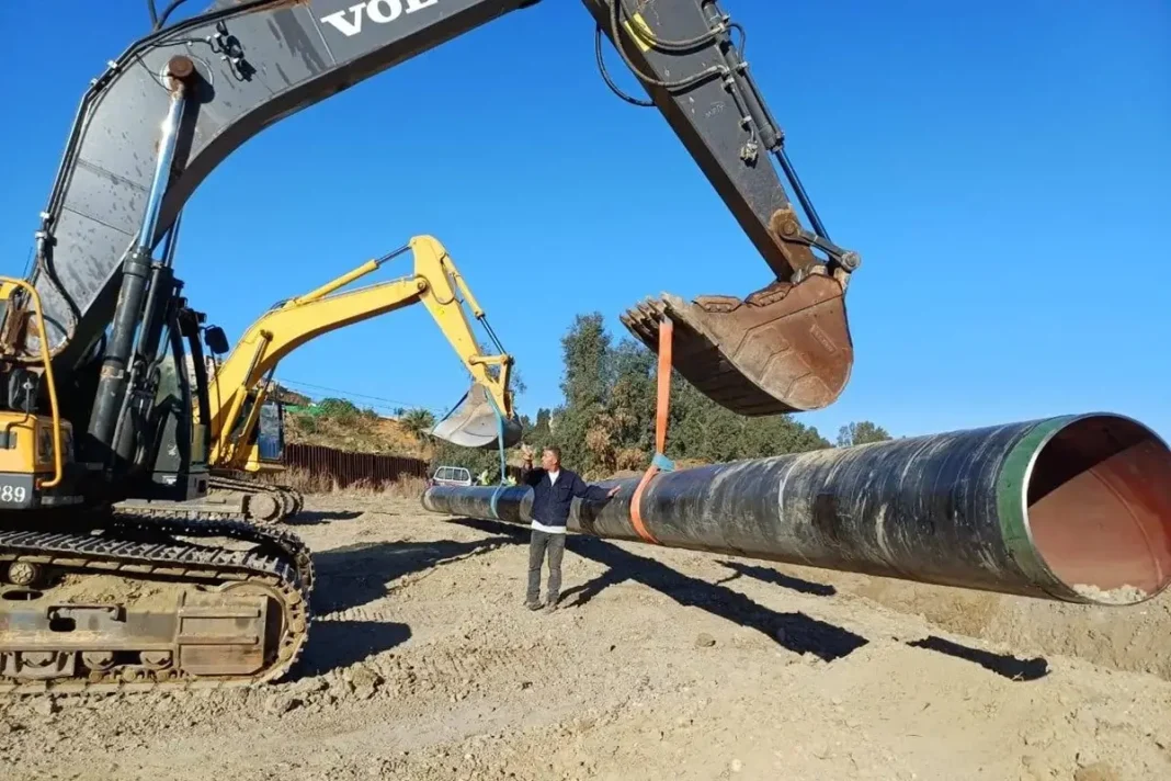 gazoduc capitale Le principal gazoduc approvisionnant la capitale réhabilité