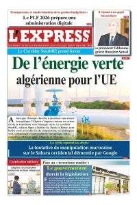 L'express quotidien du 13/11//2025