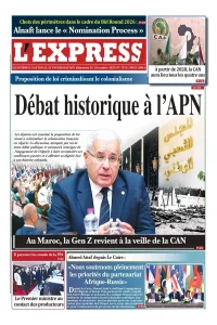 L'express quotidien du 21/12/2025