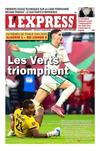 L'express quotidien du 07/01//2026
