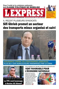 L'express quotidien du 18/01//2026