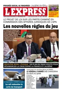 L'express quotidien du 19/01/2026