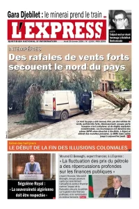 L'express quotidien du 29/01//2026