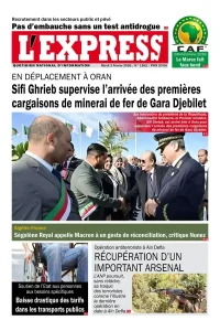 L'express quotidien du 03/02//2026