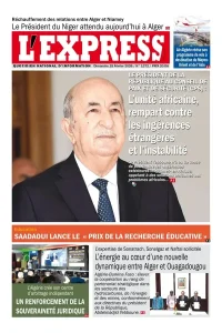 L'express quotidien du 15/02//2026