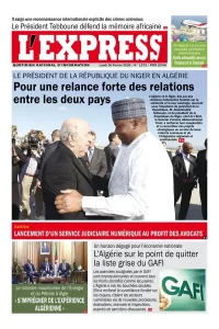 L'express quotidien du 16/02//2026