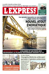 L'express quotidien du 15/03//2026
