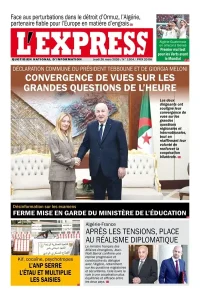 L'express quotidien du 26/03//2026