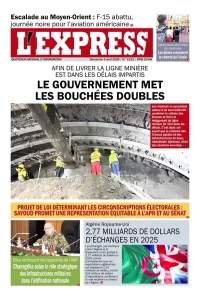 L'express quotidien du 05/04//2026