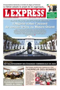 L'express quotidien du 09/04//2026