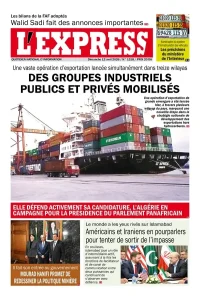 L'express quotidien du 12/04//2026
