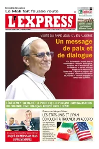 L'express quotidien du 13/04//2026