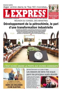 L'express quotidien du 18/05//2026