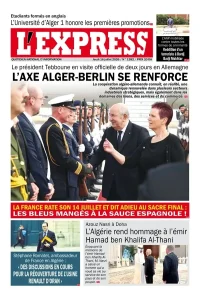 L'express quotidien du 16/07/2026