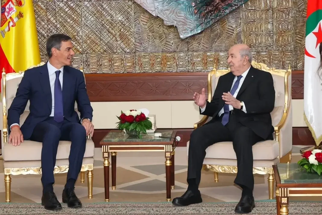 La visite de Sánchez à Alger fait les gros titres de la presse internationale