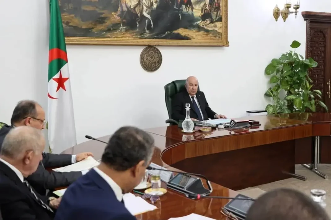 Réunion du Conseil des ministres: Les principales orientations du président Tebboune