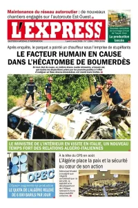L'express quotidien du 03/08/2026