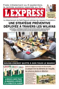 L'express quotidien du 09/08/2026