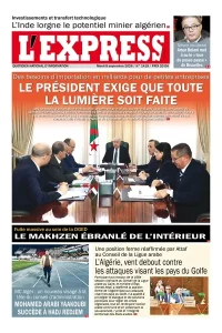 L'express quotidien du 08/09/2026